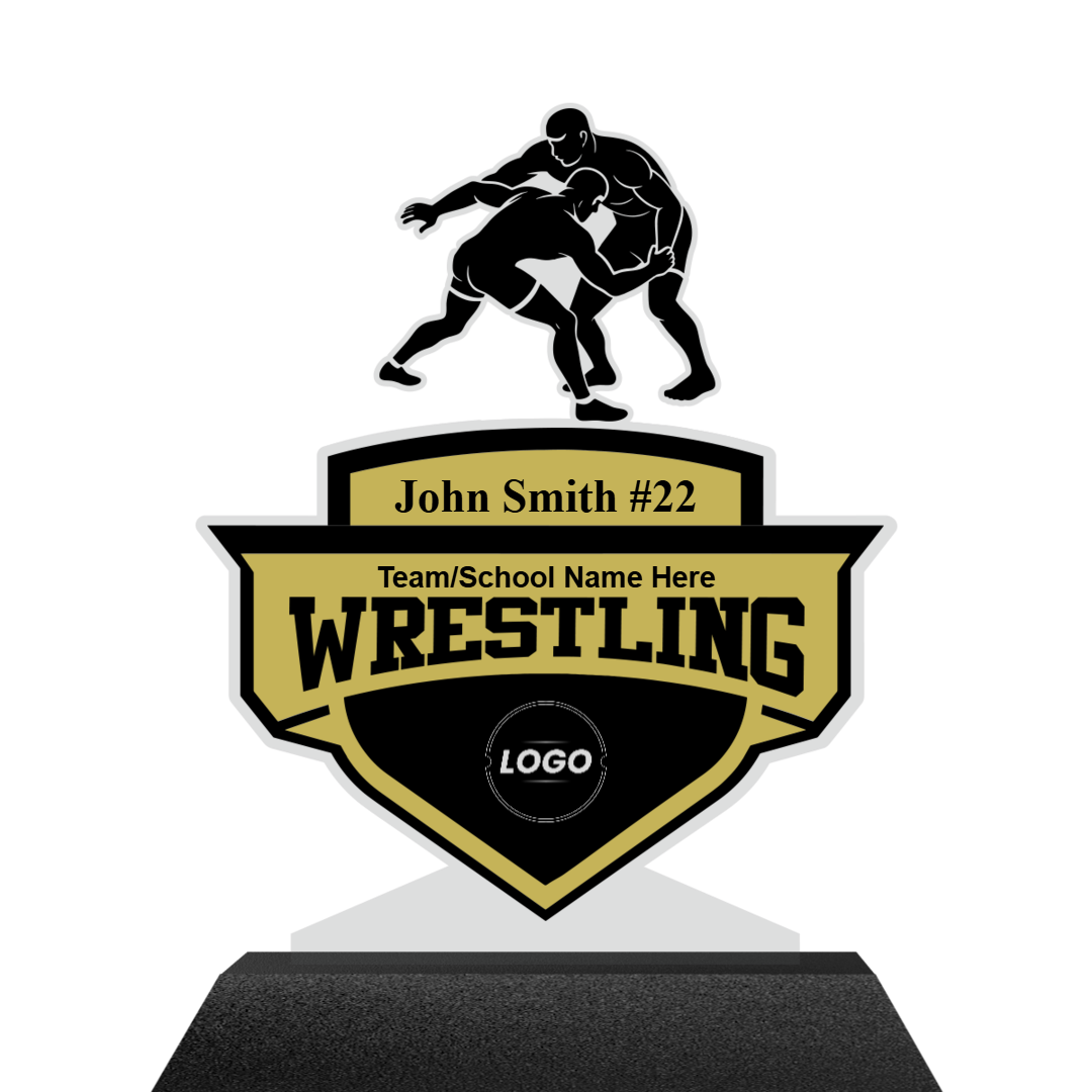 Men's Wrestling Acrylics