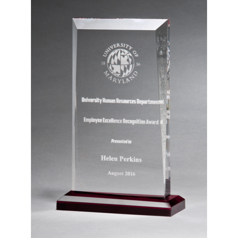 Apex Series Acrylic Stand up Award
