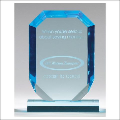 Jewel Series Acrylic Stand Up Award