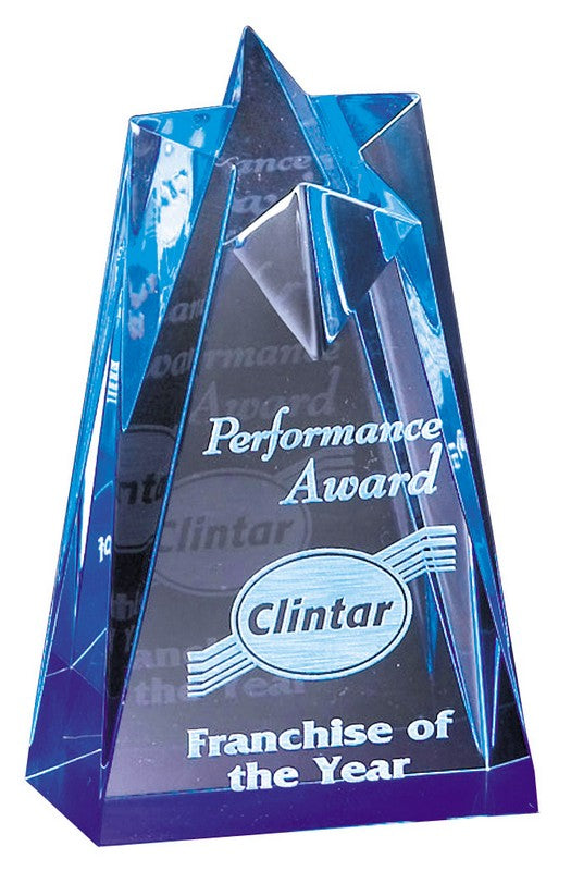 Star Series Acrylic Stand Up Award