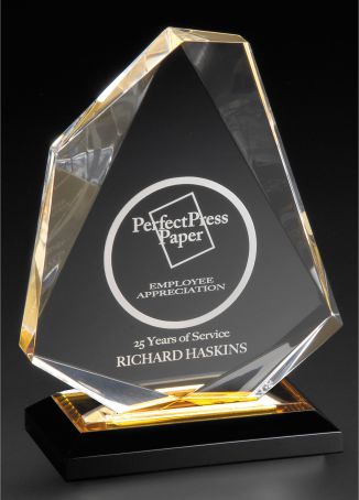 Impress Reflections Diamond Jewel Series Stand Up Acrylic Award
