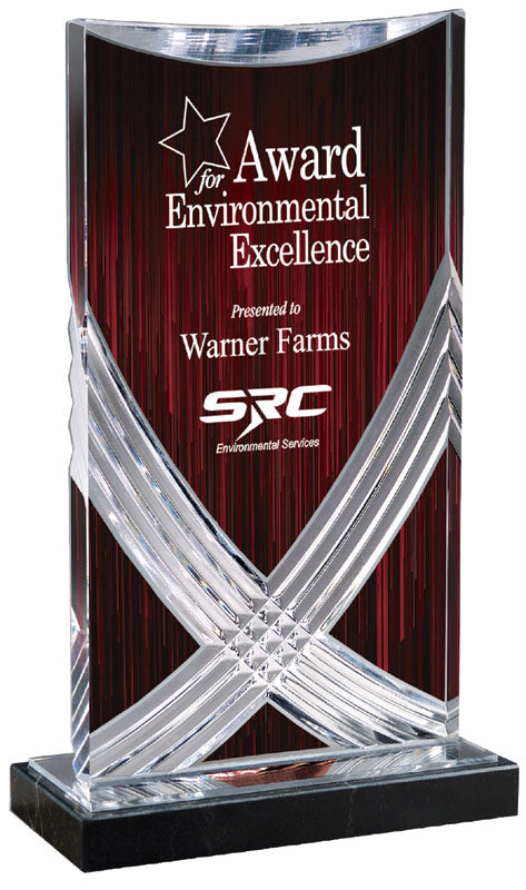 Nile Series Stand Up Acrylic Award