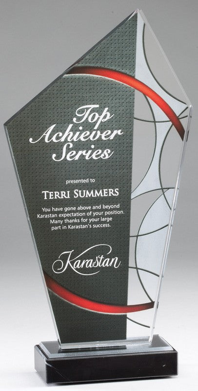 Stained Glass Series Stand Up Acrylic Award