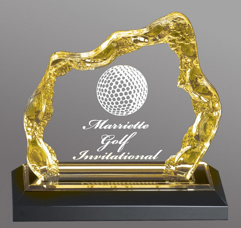 Impress Reflections Iceberg Series Stand Up Acrylic Award