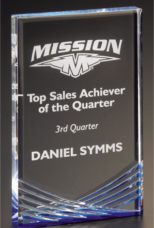 Inspire Series Stand Up Acrylic Award
