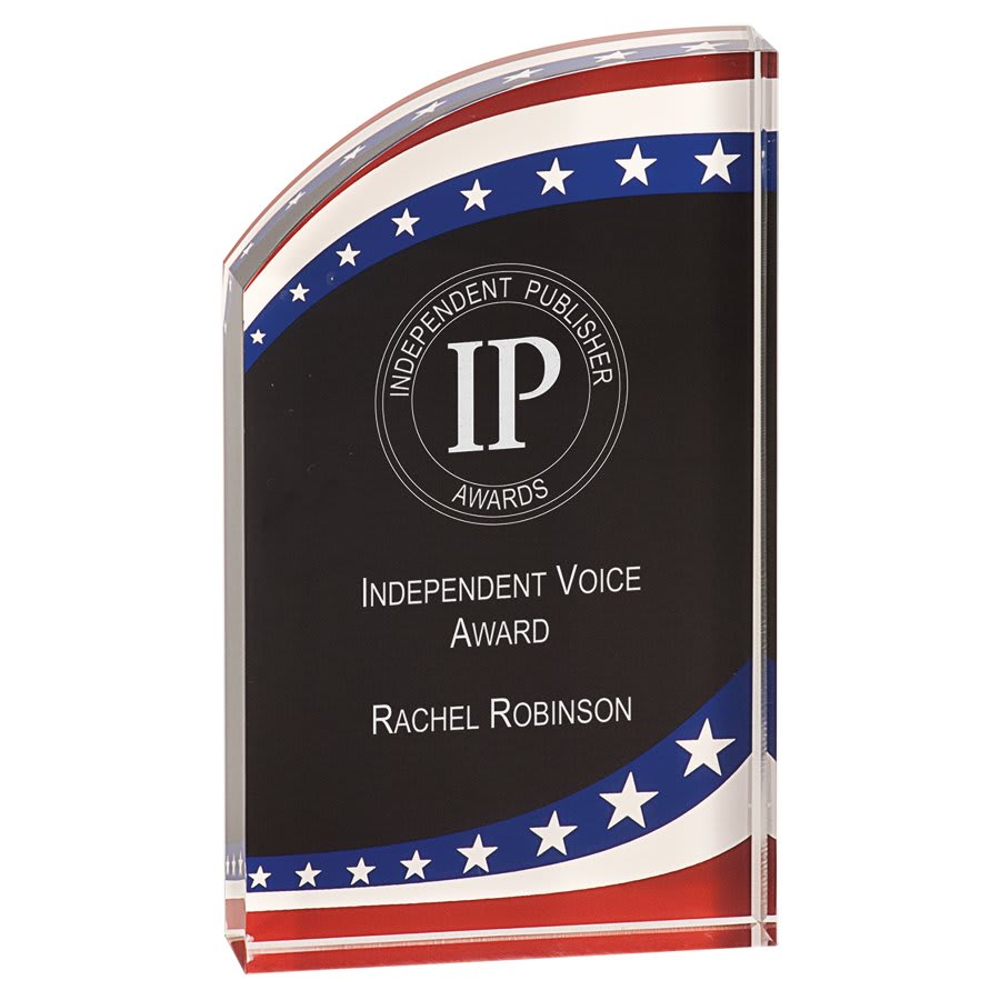 Rounded Stand Up Acrylic Award