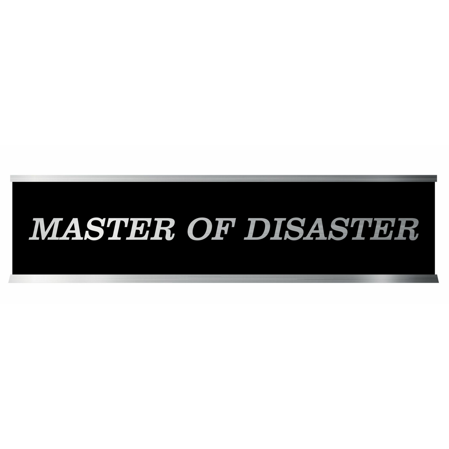 Desk "Name Tag" with Pre-Engraved Sayings (Funny, 13+)