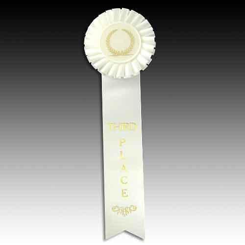 Stock Single Stream Rosette Ribbon Ribbons