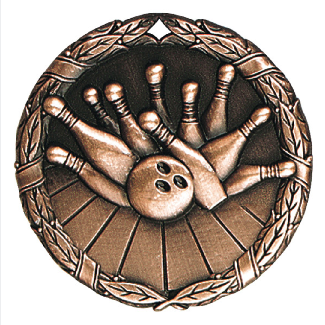 Sculptured 2" Neck Award Medals