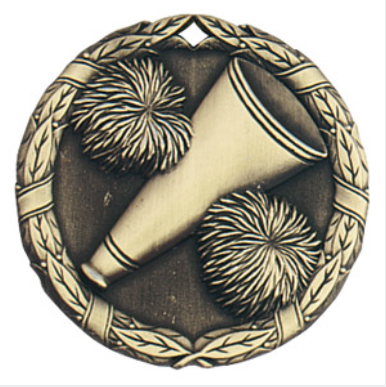 Sculptured 2" Neck Award Medals