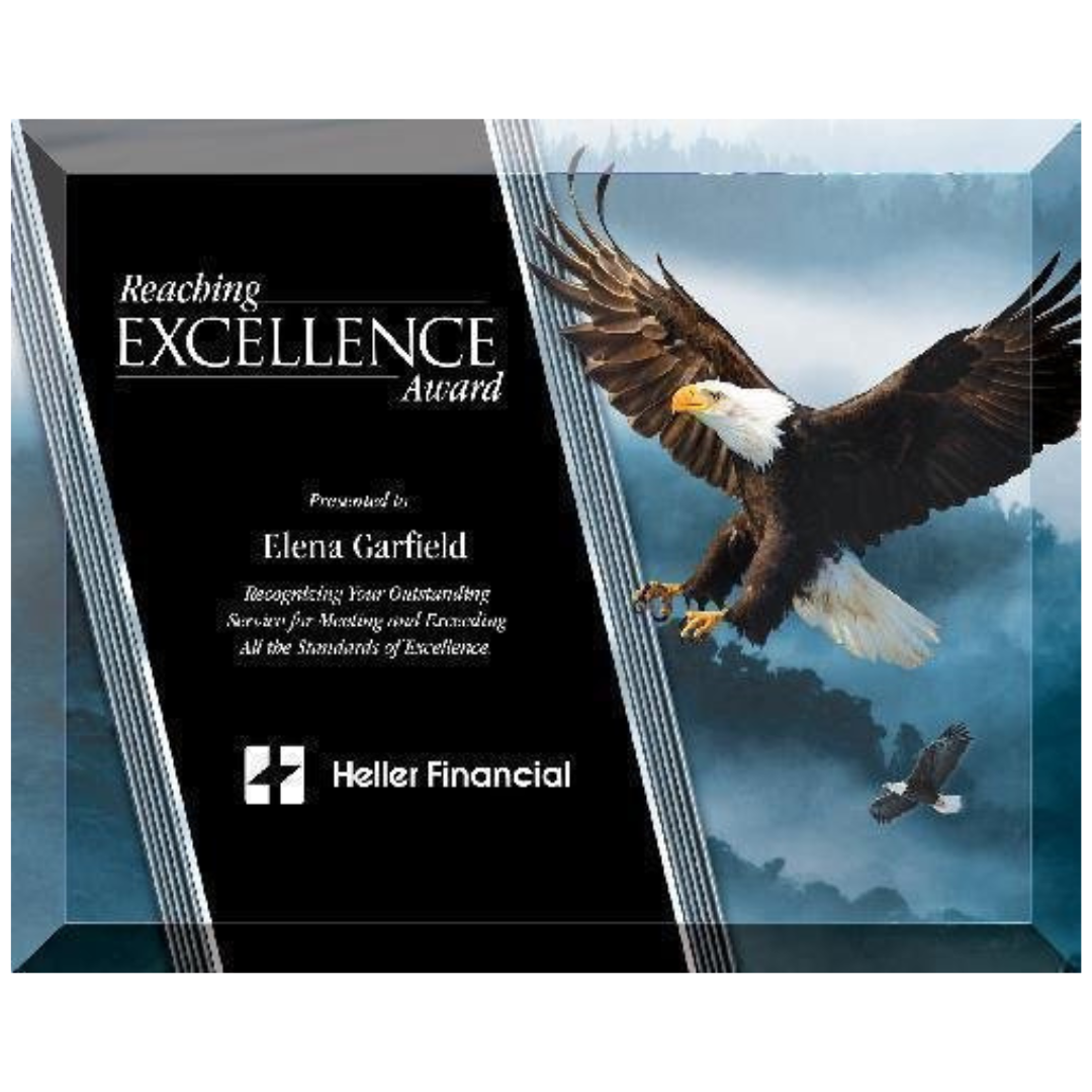Full Color Eagle Plaque