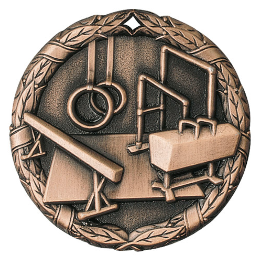 Sculptured 2" Neck Award Medals