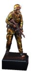 Military Large Figure Trophies - 11 1/2" Tall