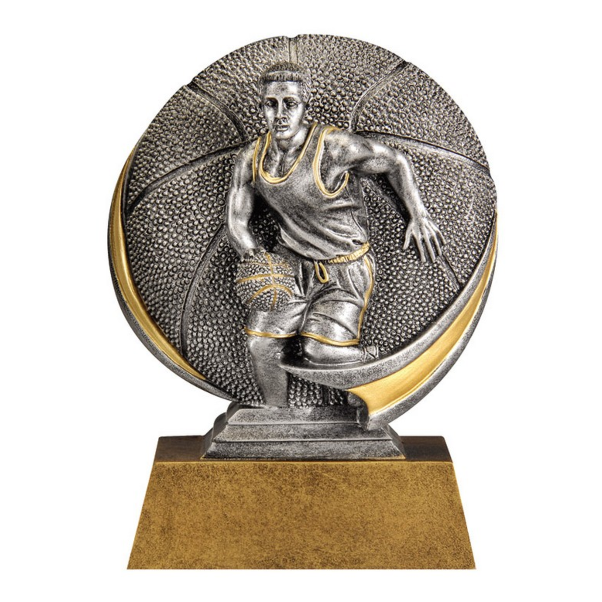 Basketball Motion Resin Award