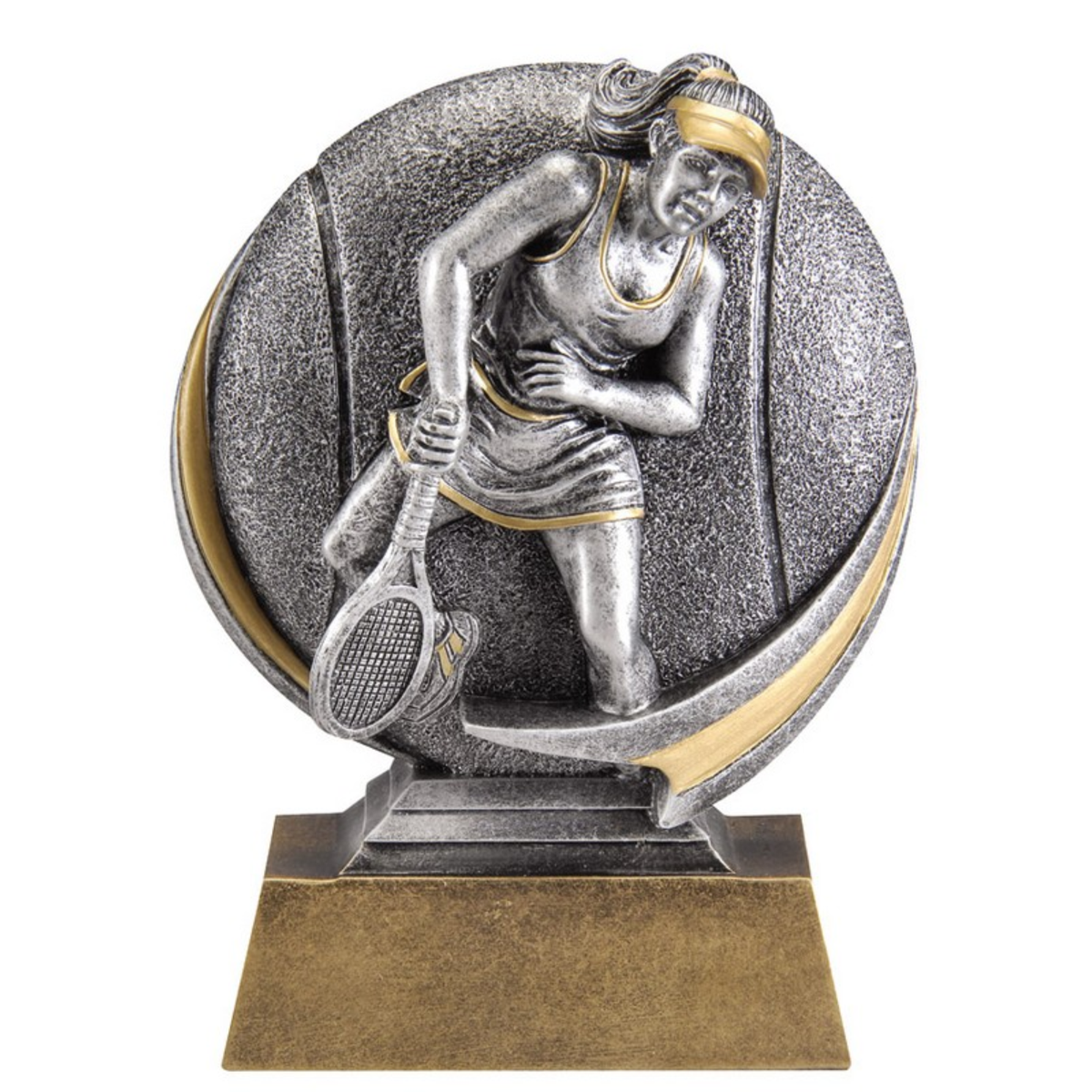 Female Tennis Motion Resin Award