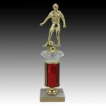 Diamond Riser Trophy on Marble Base Single Column Trophies