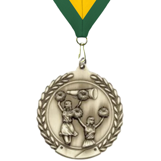Cheer Sculptured 2.75" Neck Award Medals