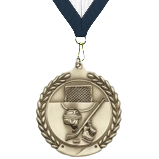 Hockey Sculptured 2.75" Neck Award Medals