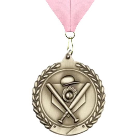 Softball Sculptured 2.75" Neck Award Medals
