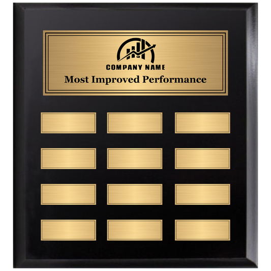 12 Plate Perpetual Plaque