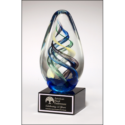 Egg-shaped Art Glass Award