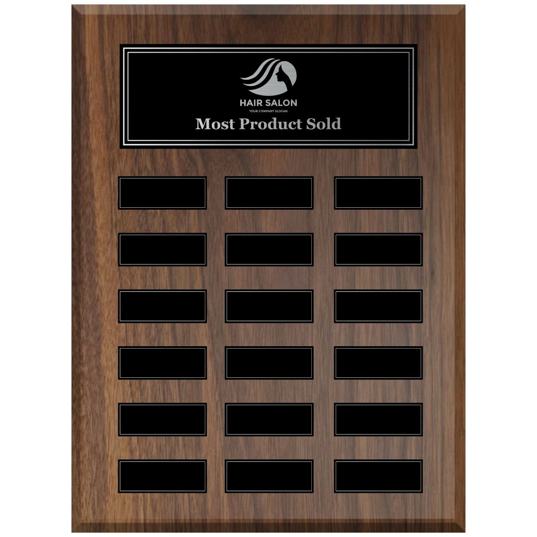 18 Plate Perpetual Plaque