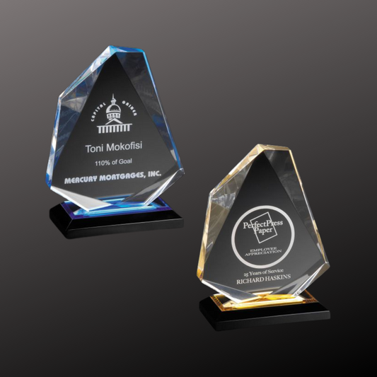 Impress Reflections Diamond Jewel Series Stand Up Acrylic Award