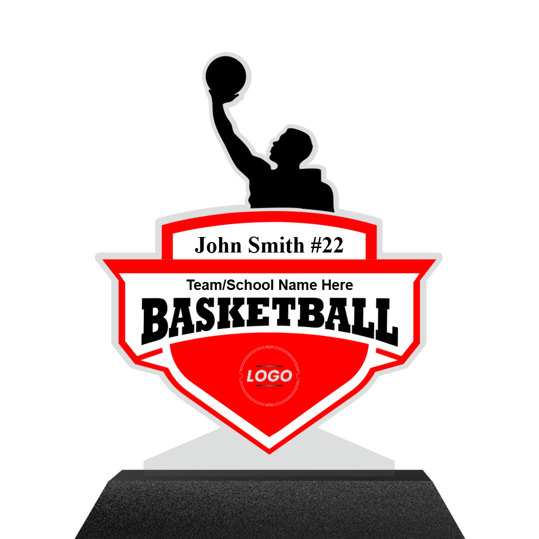 Men's Basketball Acrylics