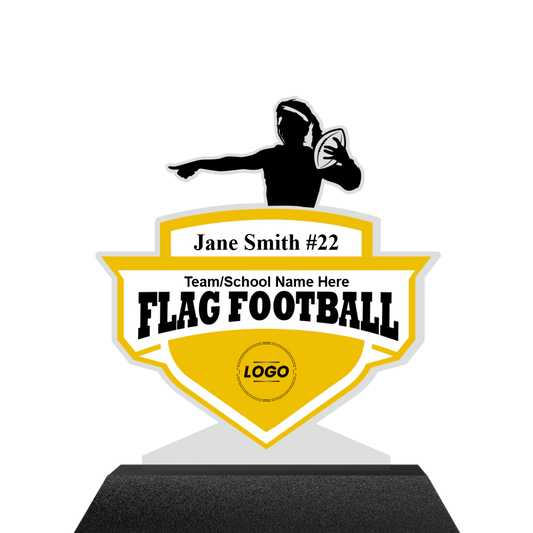 Flag Football Acrylics