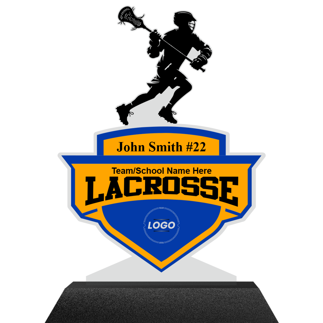 Men's Lacrosse Acrylics