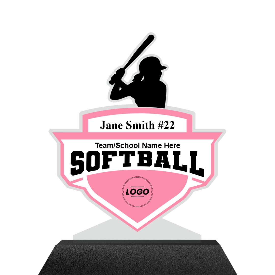 Softball Acrylics