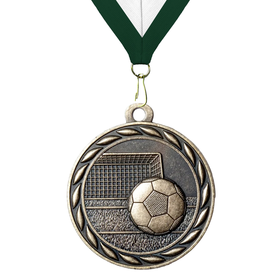 Soccer Sculptured 2" Neck Award Medals