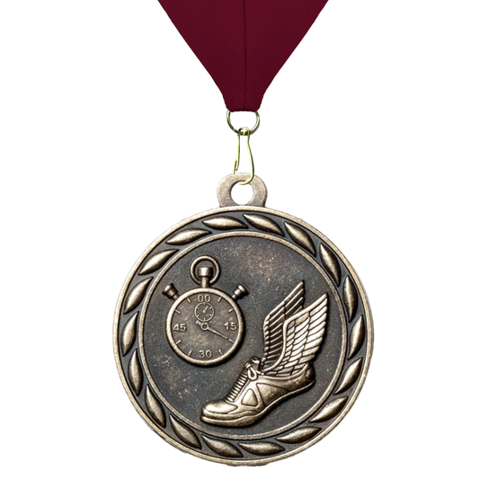 Track & Field Sculptured 2" Neck Award Medals