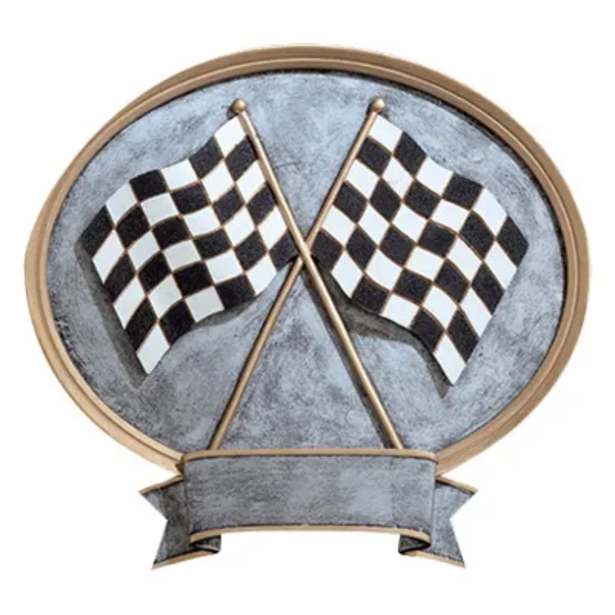 Racing Oval Legend Resin Award