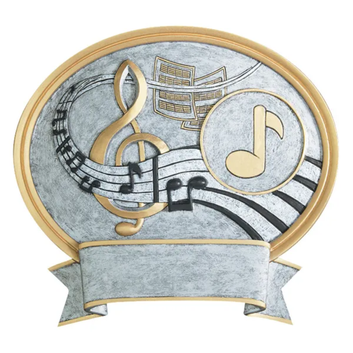 Music Oval Legend Resin Award