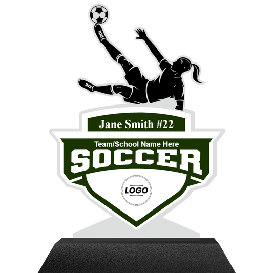 Women's Soccer Acrylic