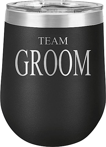 12 oz Stemless Insulated Wine Glass