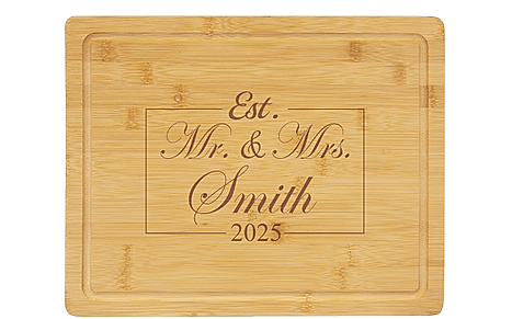 Bamboo Cutting Board with Drip Ring