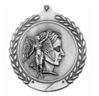 Sculptured 2 3/4" Neck Award Medals