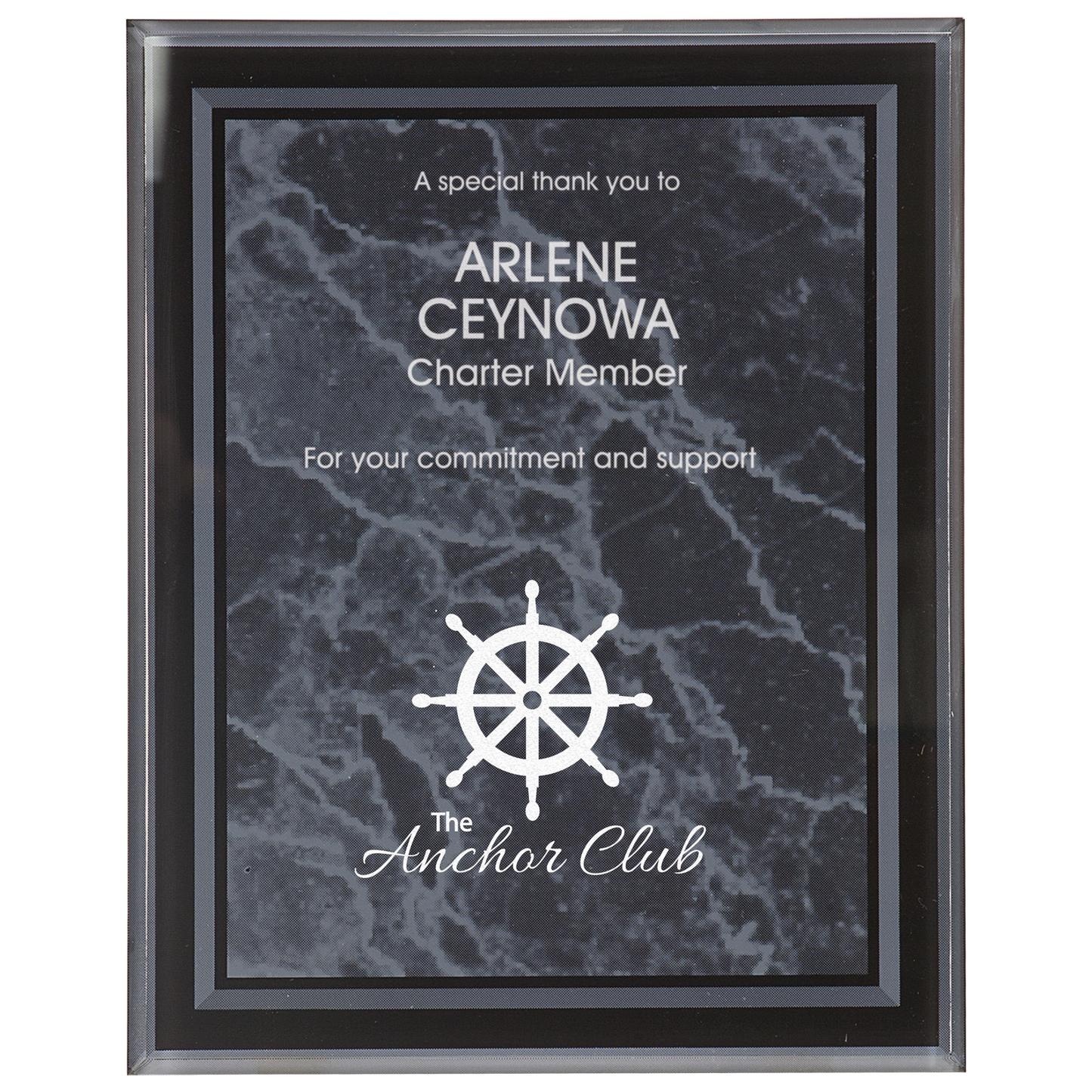 Acrylic Wall Plaque Award