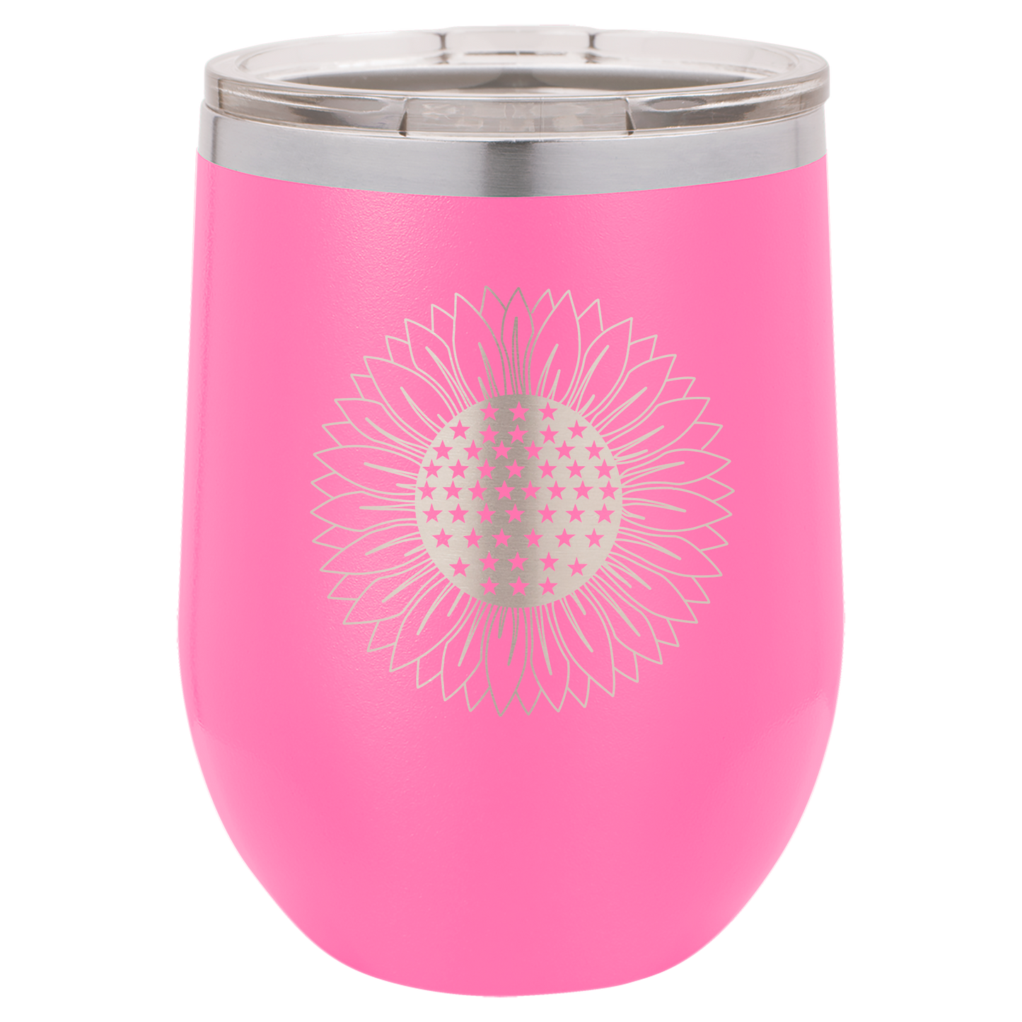 4th of July Stemless 12oz Wine Cups