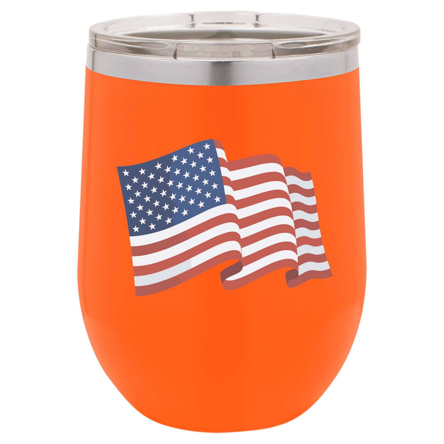 4th of July Cups Stemless Wine 12 Cups