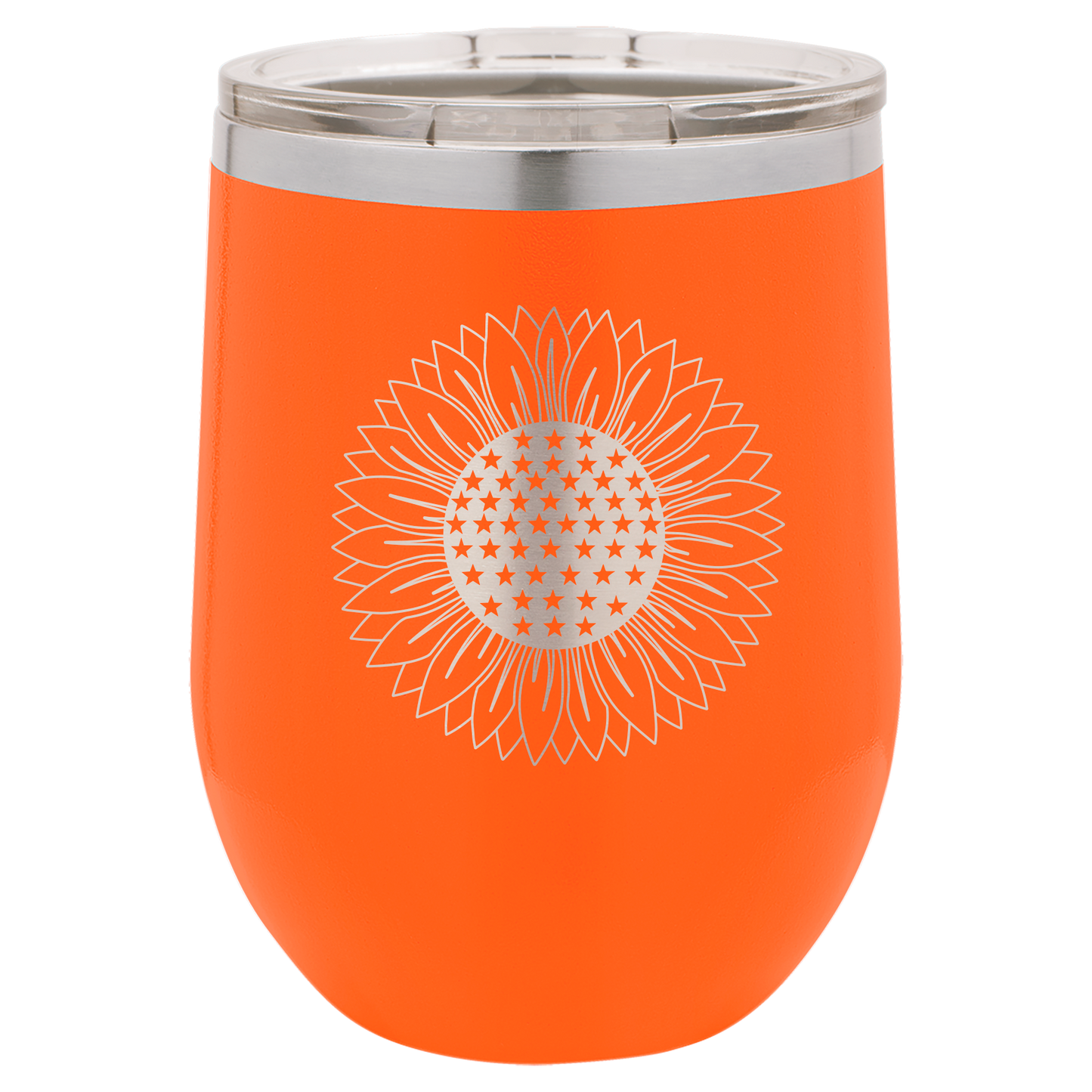 4th of July Stemless 12oz Wine Cups
