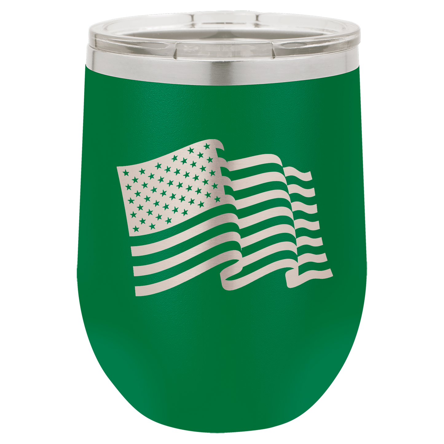 4th of July Stemless 12oz Wine Cups