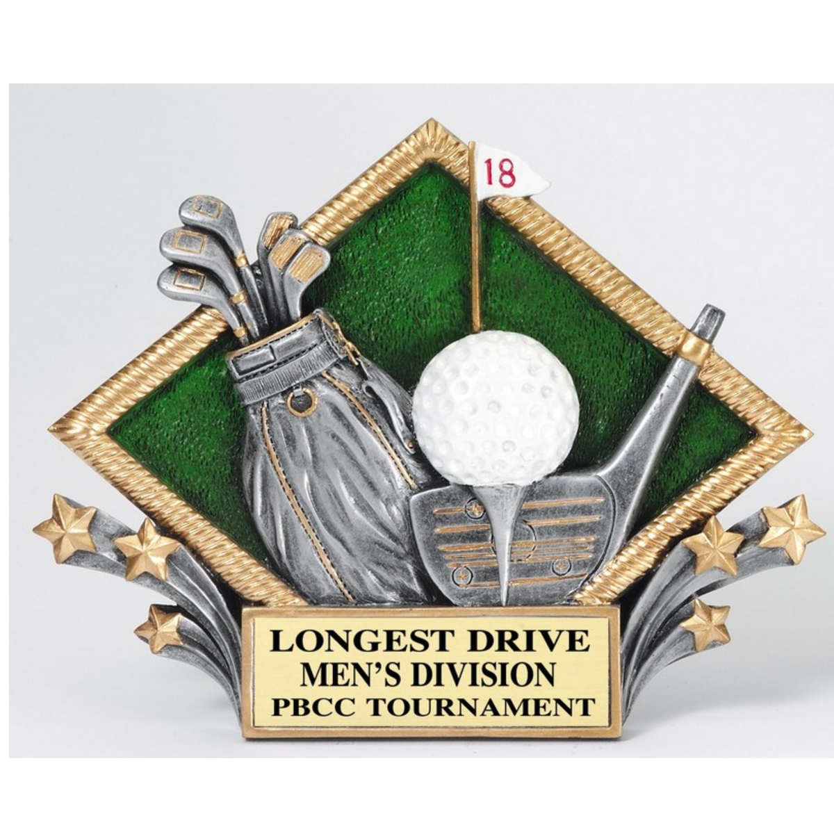 Golf Diamond Plate Resin