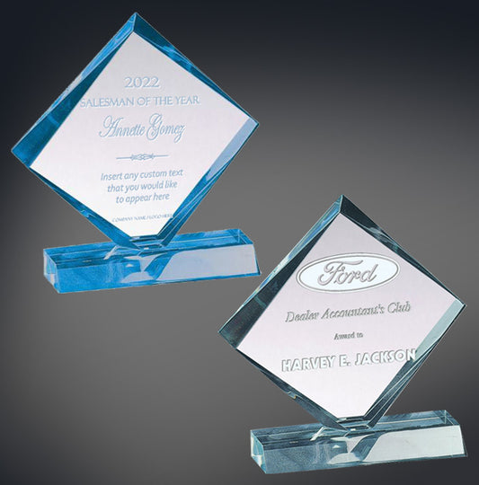 Diamond Series Stand Up Acrylic Award