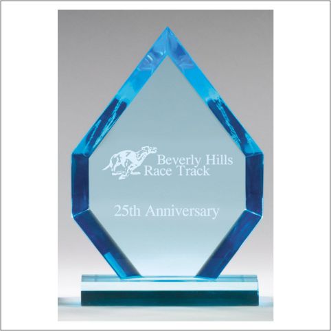 Jeweled Arrowhead Series Acrylic Stand Up Award