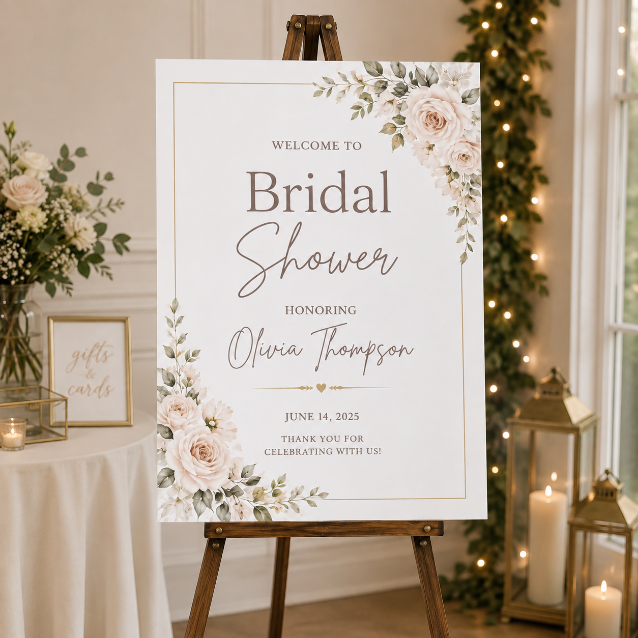 Bridal Shower Signs