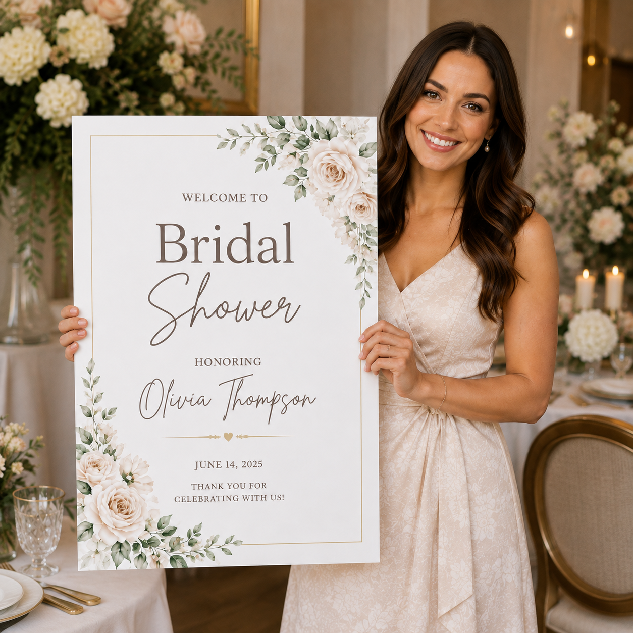 Bridal Shower Signs