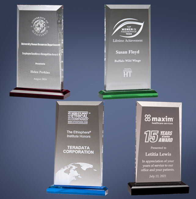 Apex Series Acrylic Stand up Award